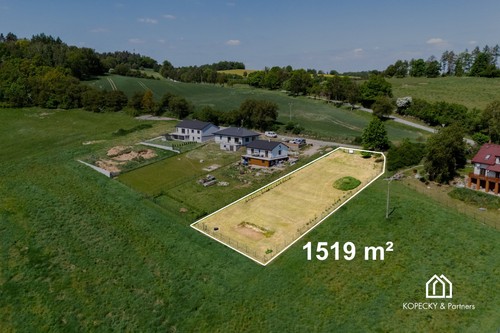 Prodej stavebního pozemku 1519 m²