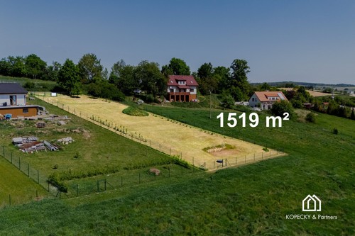 Prodej stavebního pozemku 1519 m²