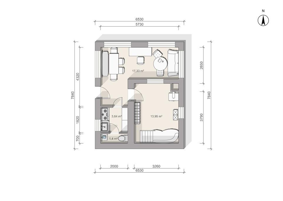 Prodej chaty 116 m², pozemek 50 m²