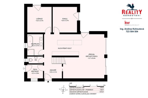 Prodaný dům 157 m², pozemek 979 m²