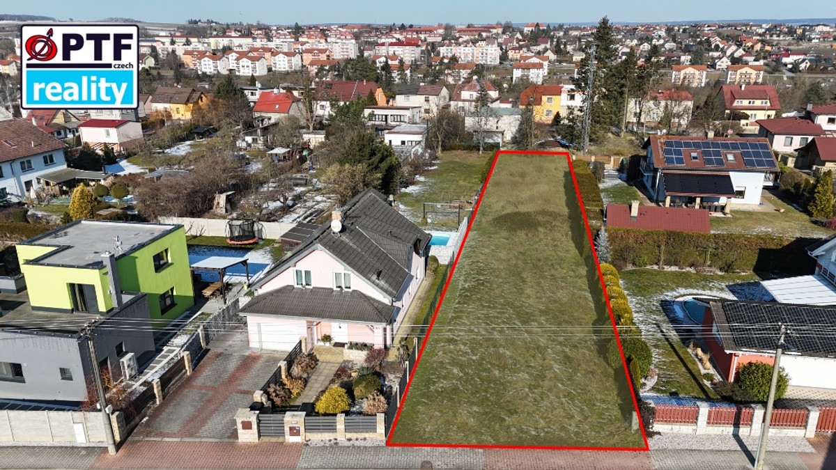 Prodej stavebního pozemku 1088 m²