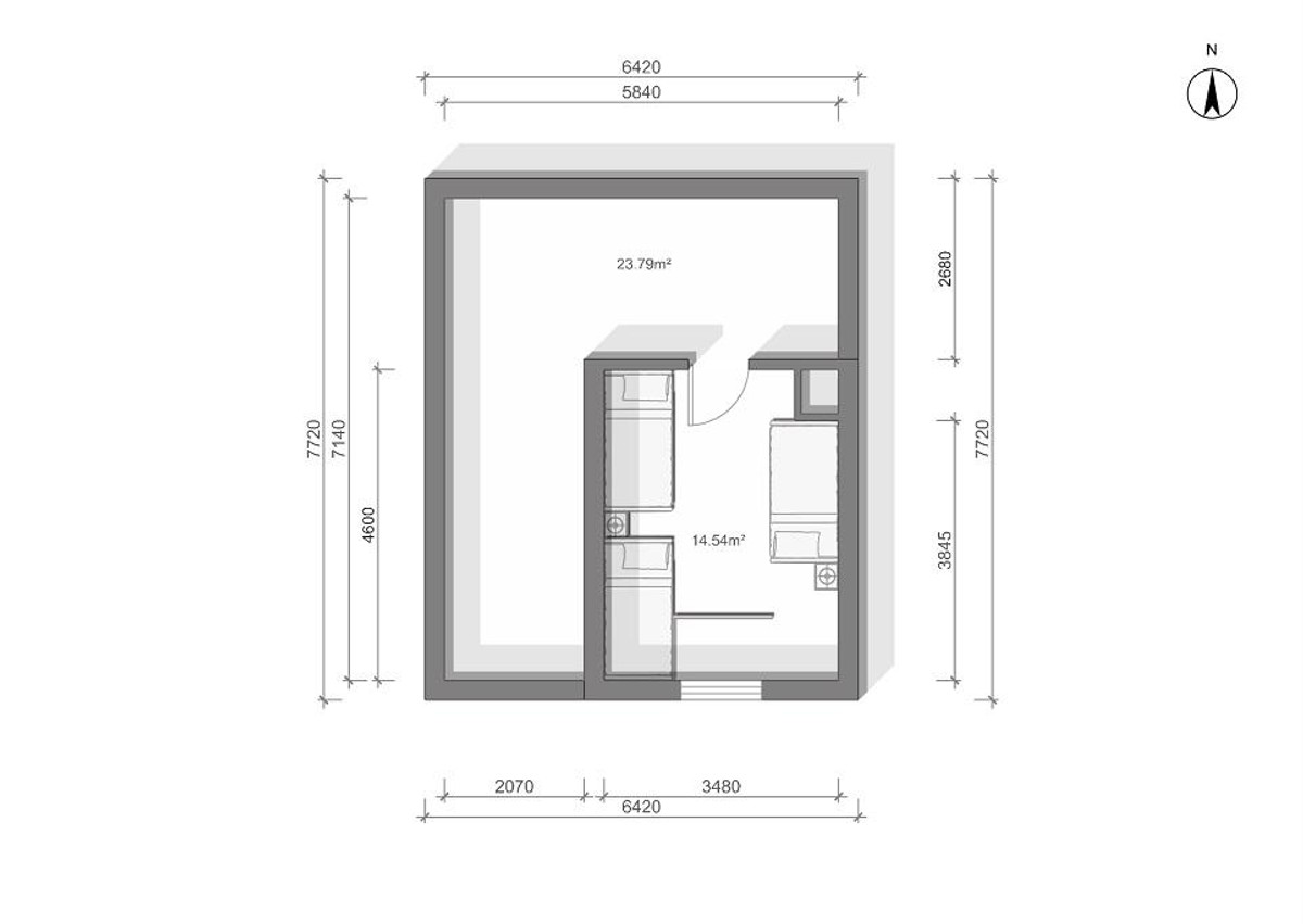 Prodej chaty 116 m², pozemek 50 m²