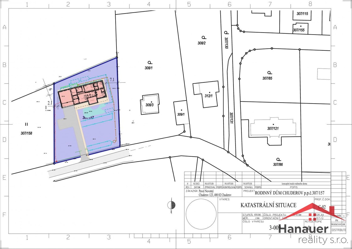 Prodej stavebního pozemku 1950 m²