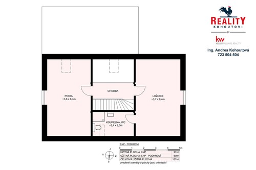 Prodaný dům 157 m², pozemek 979 m²