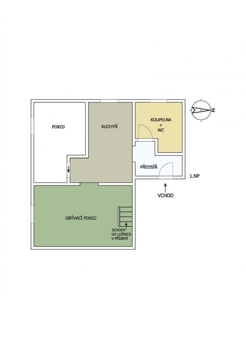 Prodaný byt 3+1 60 m²