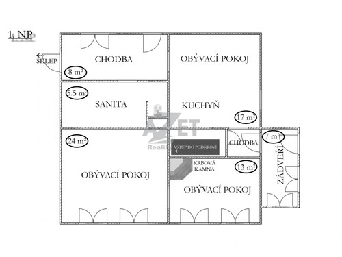 Prodaný dům 128 m², pozemek 1593 m²