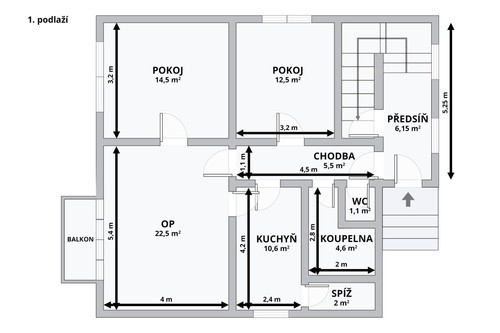 Prodaný dům 156 m², pozemek 844 m²