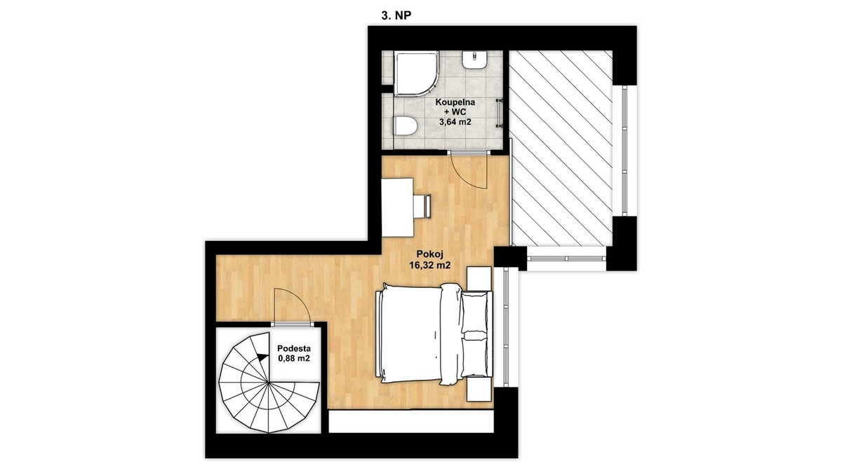 Prodej bytu 3+kk 79 m²