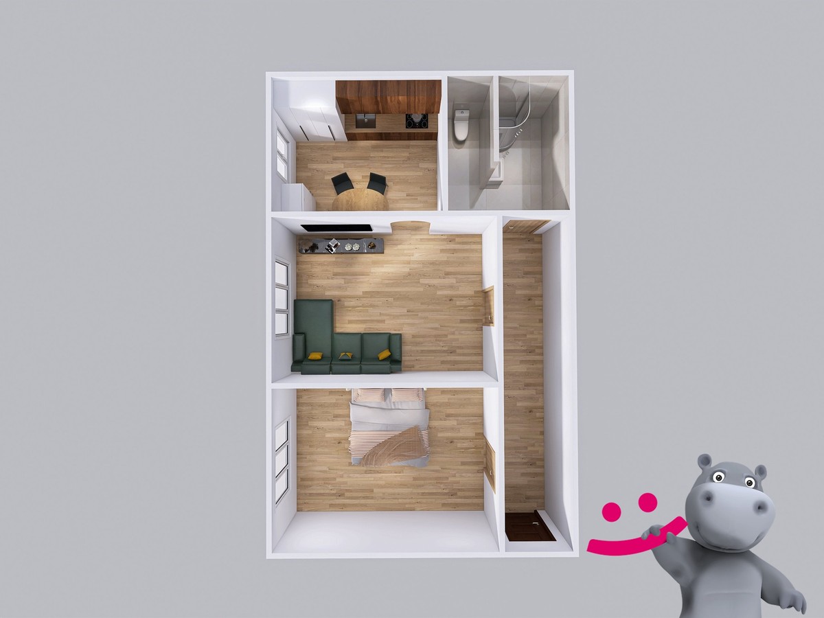 Prodej bytu 2+1 68 m²
