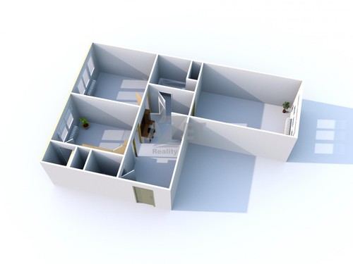 Prodaný byt 2+1 50 m²