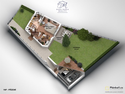 Prodaný dům 140 m², pozemek 382 m²