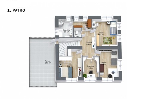 Prodaný dům 178 m², pozemek 758 m²