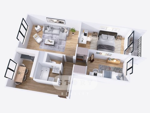 Prodaný byt 3+1 68 m²