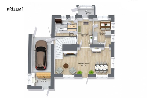 Prodaný dům 178 m², pozemek 758 m²