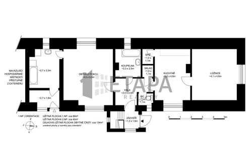 Prodaný dům 134 m², pozemek 982 m²