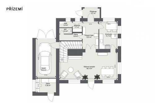 Prodaný dům 178 m², pozemek 758 m²