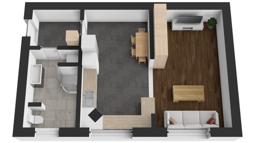 Prodaný byt 2+kk 60 m²