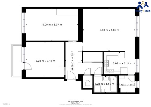 Prodaný byt 3+kk 76 m²
