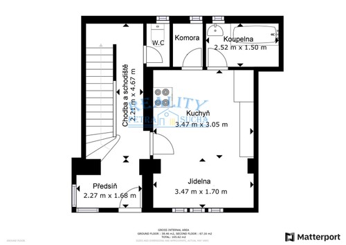 Prodaný dům 135 m², pozemek 1338 m²