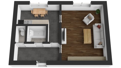 Prodaný byt 1+1 36 m²