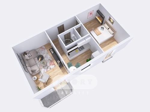 Prodaný byt 2+1 54 m²