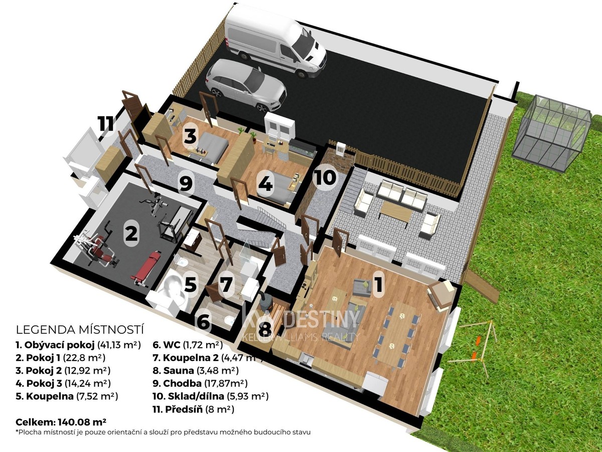 Prodej domu 230 m², pozemek 910 m²