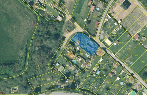 Prodaná chata 13 m², pozemek 547 m²