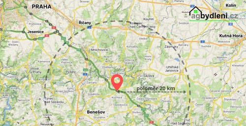 Prodej stavebního pozemku 2062 m²