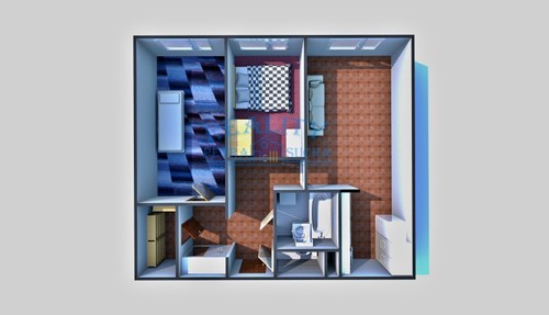Prodaný byt 3+kk 66 m²