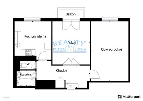 Prodaný byt 2+1 65 m²