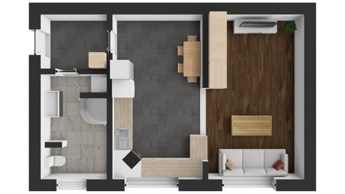 Prodaný byt 2+kk 60 m²