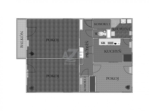 Prodaný byt 3+1 63 m²