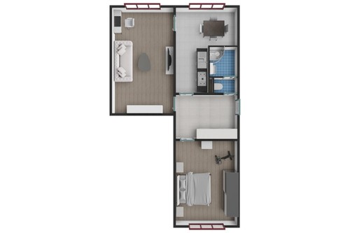 Prodaný byt 2+1 60 m²
