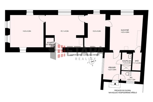 Prodaná chalupa 230 m², pozemek 1951 m²