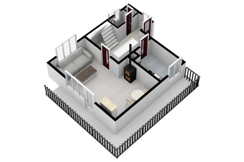 Prodaná chata 57 m², pozemek 420 m²