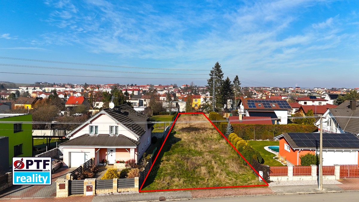Prodej stavebního pozemku 1088 m²