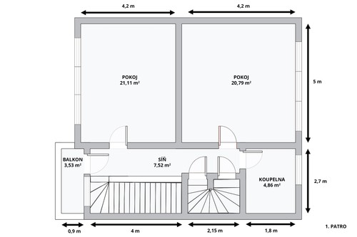 Prodaný dům 150 m², pozemek 615 m²