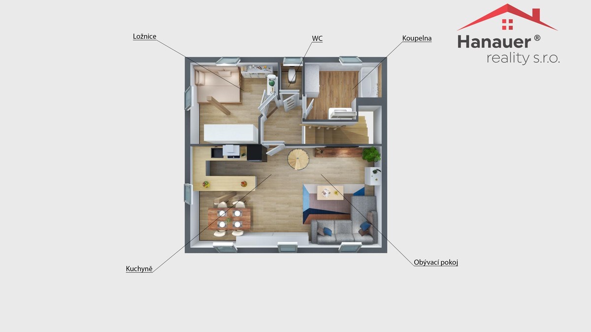 Prodej bytu 2+kk 86 m²