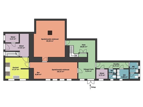 Prodaný dům 411 m², pozemek 8452 m²