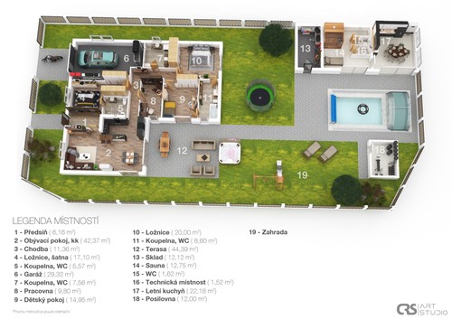 Prodaný dům 172 m², pozemek 1089 m²