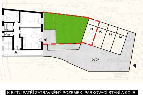 Prodaný byt 3+kk 65 m²