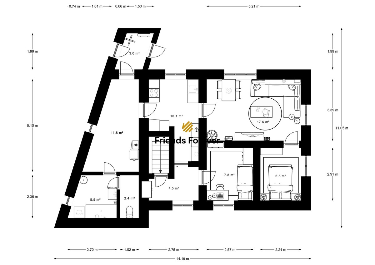 Prodej domu 156 m², pozemek 550 m²