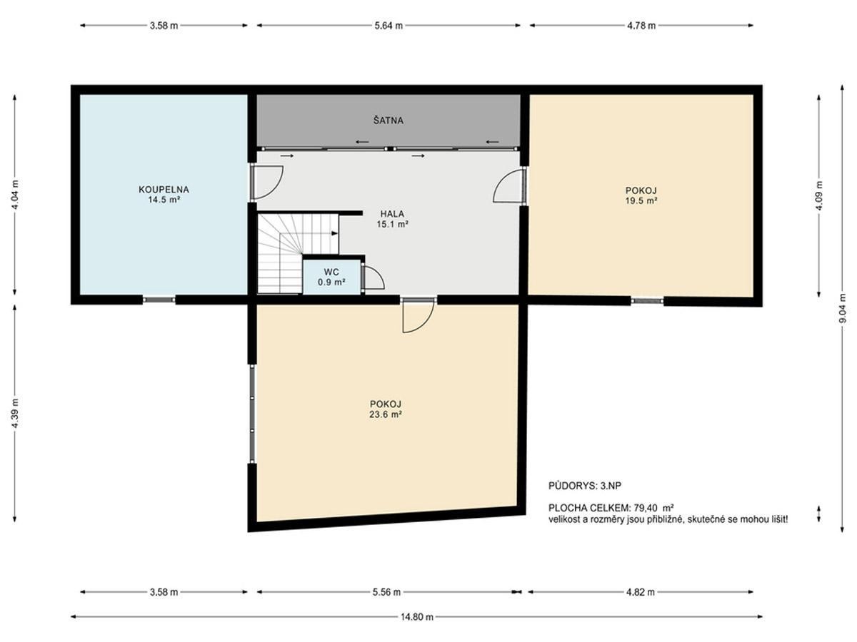 Prodej bytu 5+1 214 m²