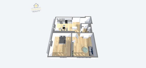Prodaný byt 2+1 62 m²