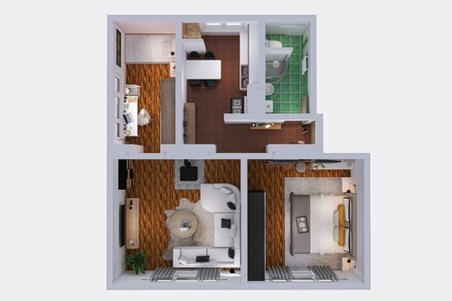 Prodaný byt 3+1 57 m²