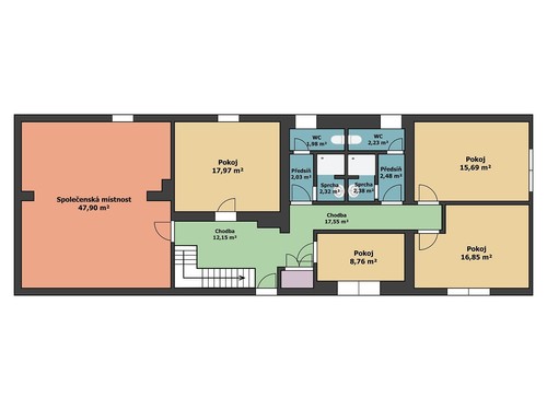 Prodaný dům 411 m², pozemek 8452 m²