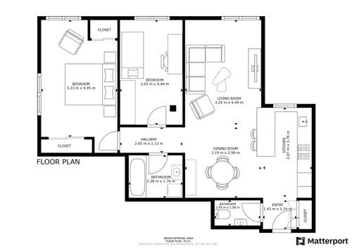 Prodaný byt 3+kk 73 m²