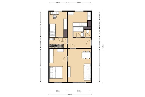Prodaný byt 3+1 61 m²