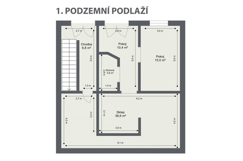 Prodaný dům 350 m², pozemek 230 m²