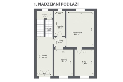 Prodaný dům 350 m², pozemek 230 m²